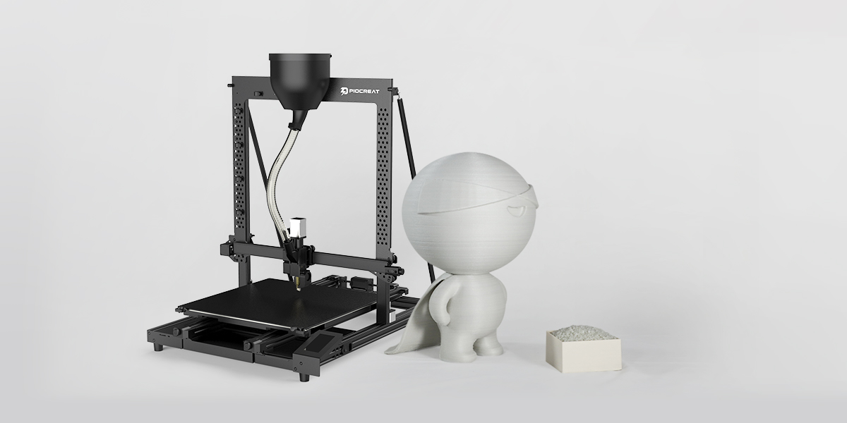 Piocreat:simple distinction between consumer-grade and industrial-grade 3D printers