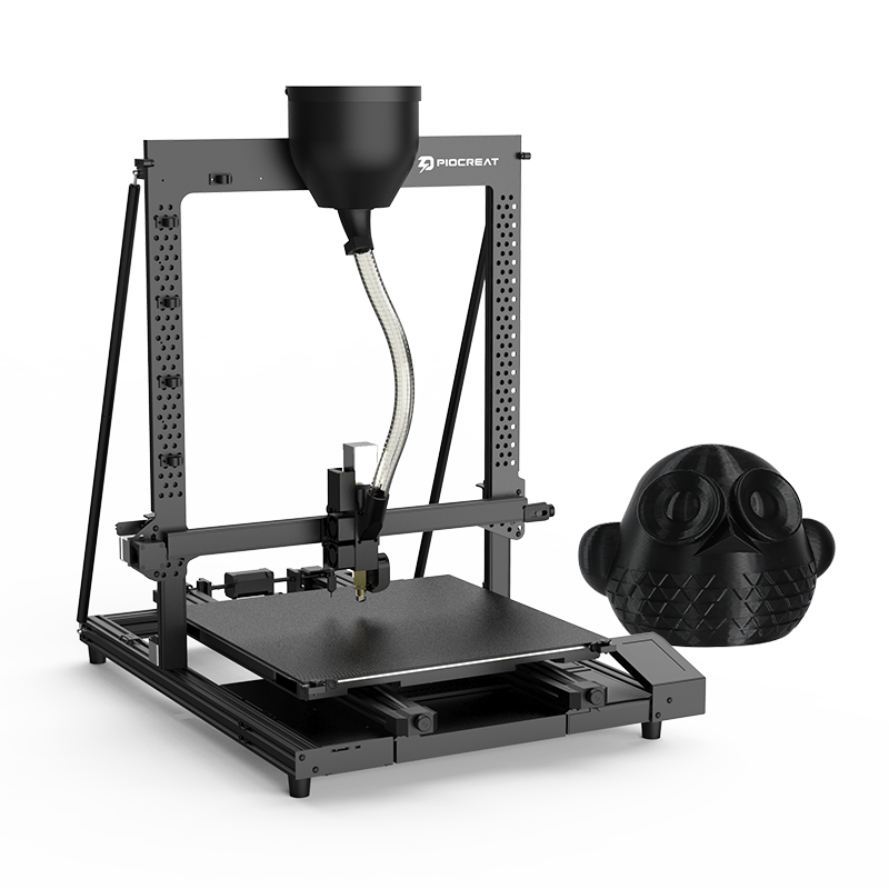 Piocreat:Particle extruder for 3D printing of composite thermoplasti