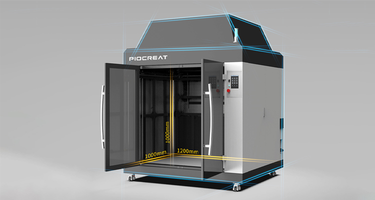 Piocreat:Compared with wire 3D printers, what are the advantages of pellet 3D printers?